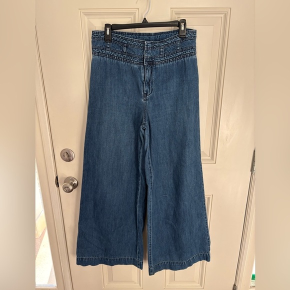 Free People Denim - Free People Augusta Wide Leg Flare Jeans Size 29
